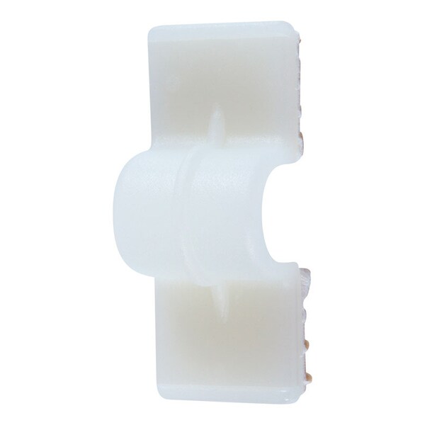 Jandorf Cable Clip, Nylon, 3/8 in Bundle Dia., Natural, 1-1/2 in L 61412 - main